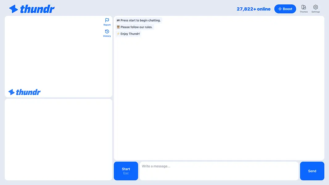 Thundr Video Chat UI